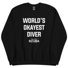 World's Okayest Diver Unisex Sweatshirt