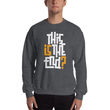 IS/THIS IS THE END? White Yellow Unisex Sweatshirt