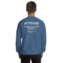Indigo Blue / S Attitude Unisex Sweatshirt by Design Express