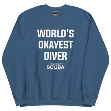 World's Okayest Diver Unisex Sweatshirt