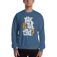 IS/THIS IS THE END? White Yellow Unisex Sweatshirt