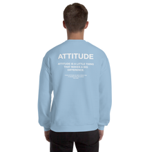 Light Blue / S Attitude Unisex Sweatshirt by Design Express