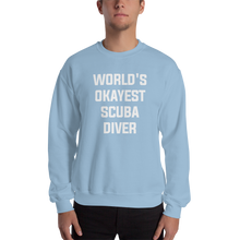 World's Okayest Scuba Diver Unisex Sweatshirt