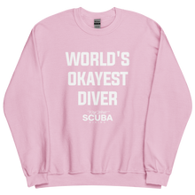 World's Okayest Diver Unisex Sweatshirt