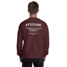 Maroon / S Attitude Unisex Sweatshirt by Design Express