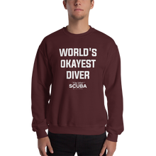 World's Okayest Diver Unisex Sweatshirt