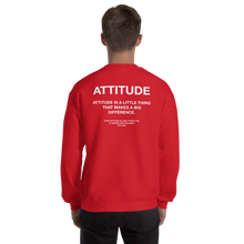 Red / S Attitude Unisex Sweatshirt by Design Express