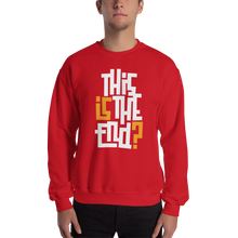 IS/THIS IS THE END? White Yellow Unisex Sweatshirt
