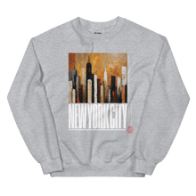 NYC Landscape Painting Unisex Sweatshirt Front Print
