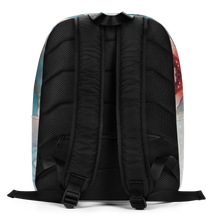 Colorful Marble Liquid ink Art Full Print Minimalist Backpack by Design Express