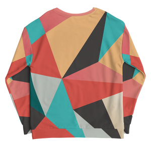 Abstract Geometrical Pattern Unisex Sweatshirt by Design Express