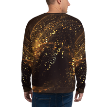Gold Swirl Unisex Sweatshirt by Design Express