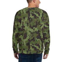Green Camoline Unisex Sweatshirt by Design Express