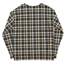 Houndstooth Pattern Unisex Sweatshirt by Design Express