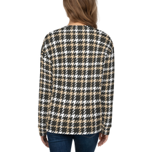 Houndstooth Pattern Unisex Sweatshirt by Design Express