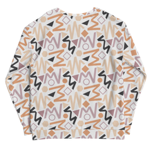 Soft Geometrical Pattern Unisex Sweatshirt by Design Express