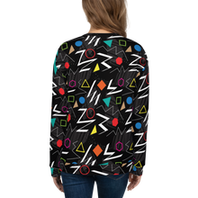 Mix Geometrical Pattern Unisex Sweatshirt by Design Express