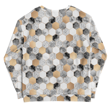 Hexagonal Pattern Unisex Sweatshirt by Design Express