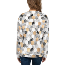 Hexagonal Pattern Unisex Sweatshirt by Design Express
