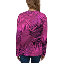 Pink Palm Unisex Sweatshirt by Design Express