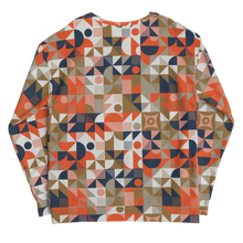 Mid Century Pattern Unisex Sweatshirt by Design Express
