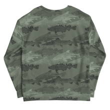Army Green Catfish Unisex Sweatshirt by Design Express