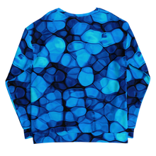 Crystalize Blue Unisex Sweatshirt by Design Express