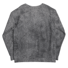 Soft Grey Fur Print Unisex Sweatshirt by Design Express