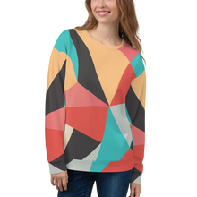 XS Abstract Geometrical Pattern Unisex Sweatshirt by Design Express