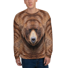 XS Grizzly "All Over Animal" Unisex Sweatshirt by Design Express