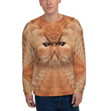 XS Persian Cat "All Over Animal" Unisex Sweatshirt by Design Express
