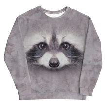 Racoon "All Over Animal" Unisex Sweatshirt by Design Express