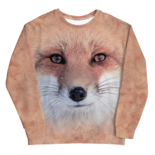 Red Fox "All Over Animal" Unisex Sweatshirt by Design Express