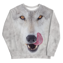 Snow Wolf "All Over Animal" Unisex Sweatshirt by Design Express