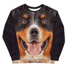 Bernese Mountain "All Over Animal" Unisex Sweatshirt by Design Express