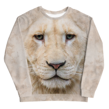 White Lion "All Over Animal" Unisex Sweatshirt by Design Express