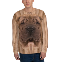 XS Shar Pei "All Over Animal" Unisex Sweatshirt by Design Express