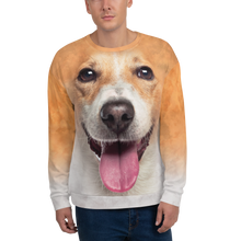XS Jack Russel "All Over Animal" Unisex Sweatshirt by Design Express