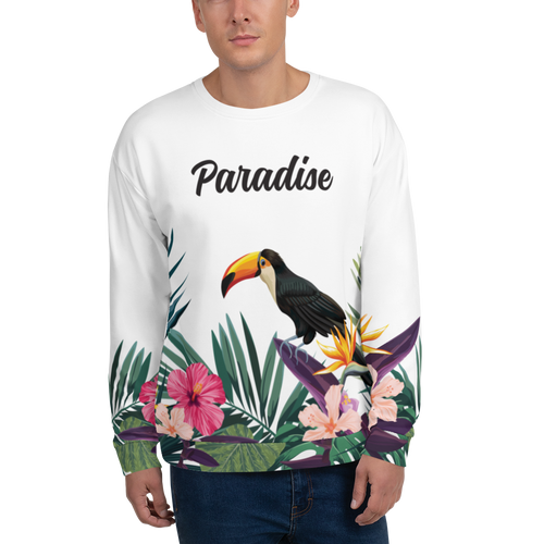 XS Tropical Paradise Unisex Sweatshirt by Design Express