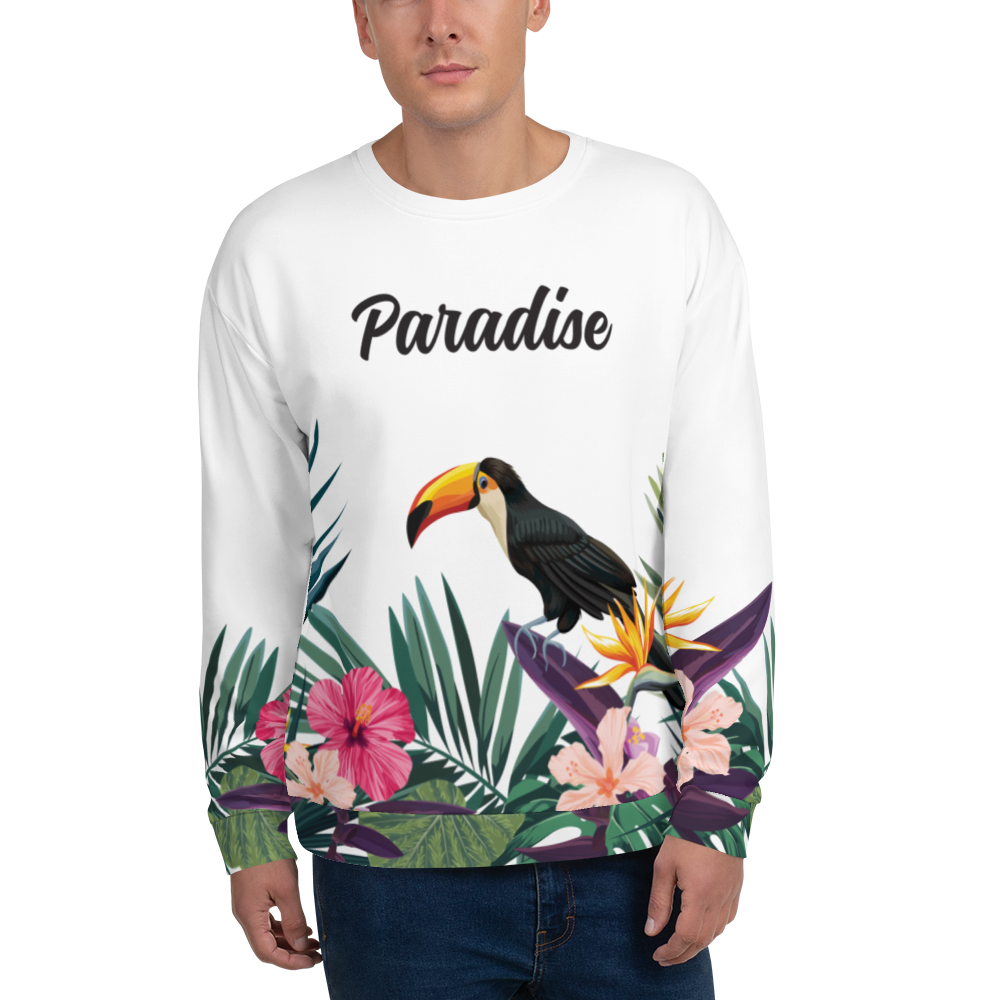 XS Tropical Paradise Unisex Sweatshirt by Design Express