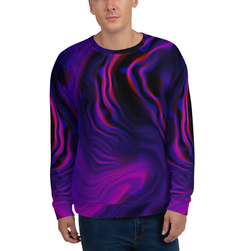 XS Glow In The Dark Unisex Sweatshirt by Design Express