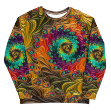 Multicolor Fractal Unisex Sweatshirt by Design Express