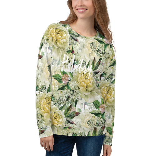 XS Fresh Floral Unisex Sweatshirt by Design Express