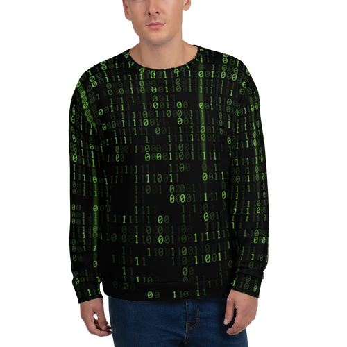 XS Binary Code Unisex Sweatshirt by Design Express