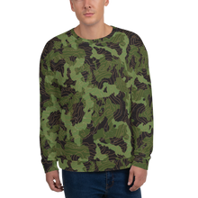 XS Green Camoline Unisex Sweatshirt by Design Express
