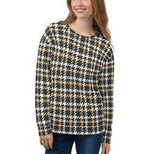 XS Houndstooth Pattern Unisex Sweatshirt by Design Express