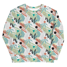 Mix Geometrical Pattern 03 Unisex Sweatshirt by Design Express