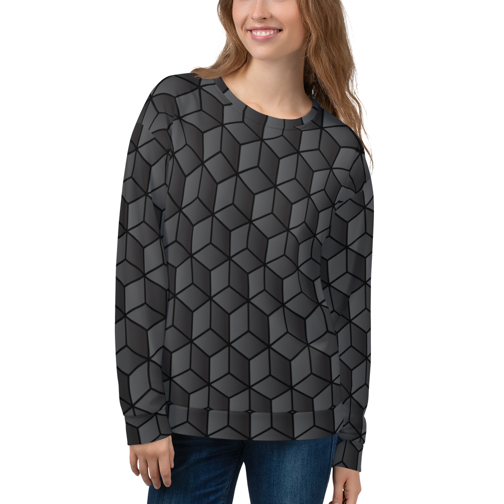 XS Black Diamond Unisex Sweatshirt by Design Express