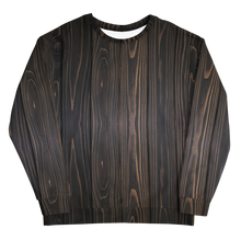Black Wood Unisex Sweatshirt by Design Express