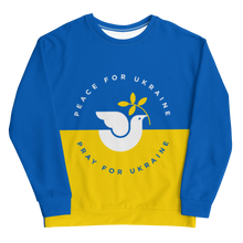 Peace For Ukraine Unisex Sweatshirt by Design Express